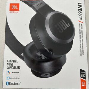 JBL HARMAN LIVE 660 HEADPHONES - BLACK